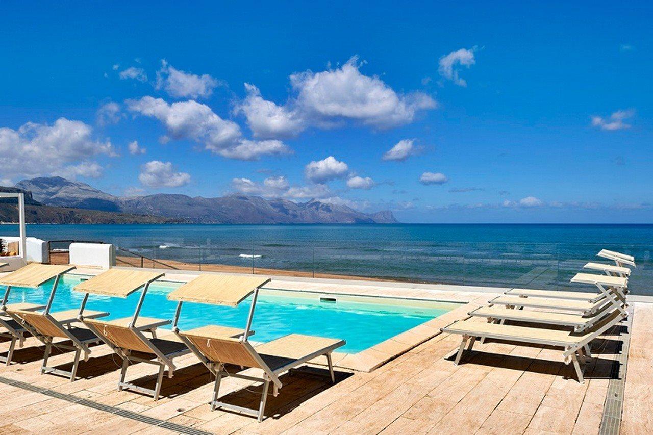 Hotel La Battigia ألكامو مارينا المظهر الخارجي الصورة