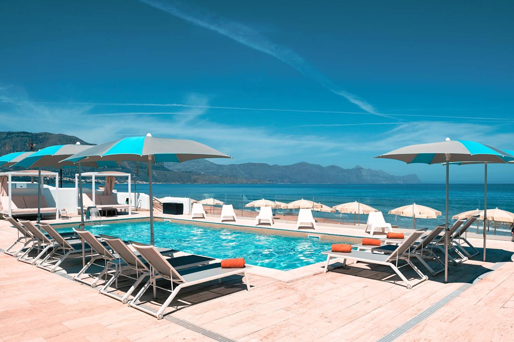 Hotel La Battigia ألكامو مارينا المظهر الخارجي الصورة