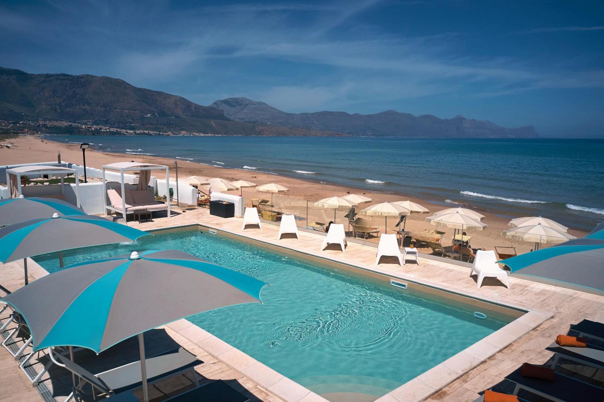 Hotel La Battigia ألكامو مارينا المظهر الخارجي الصورة